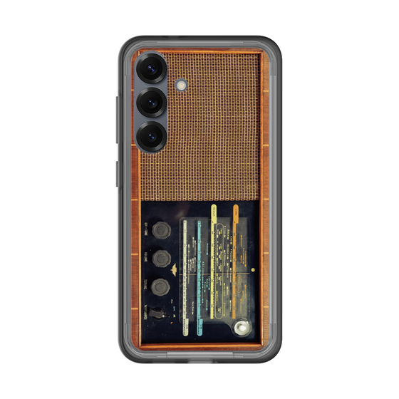 スリムプロテクションプレミアムケース［ RETORO RADIO - Brown ］