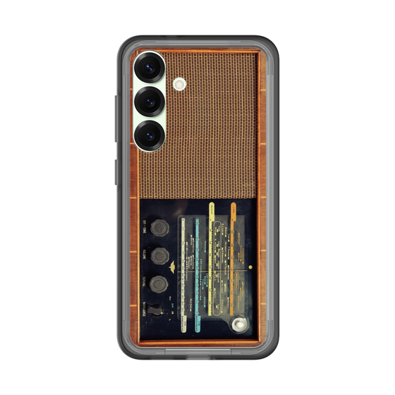スリムプロテクションプレミアムケース［ RETORO RADIO - Brown ］
