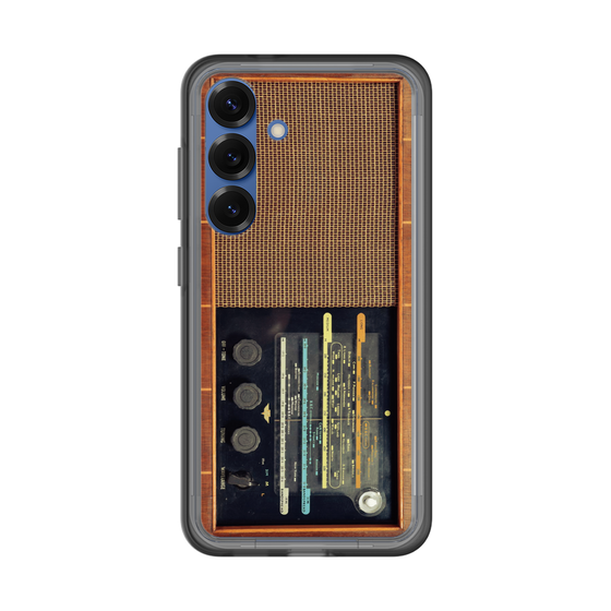 スリムプロテクションプレミアムケース［ RETORO RADIO - Brown ］
