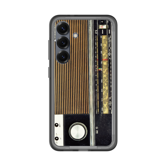 スリムプロテクションプレミアムケース［ RETORO RADIO - Black ］
