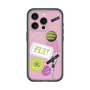 スリムプロテクションプレミアムケース［ Playful sticker - Dusty Pink ］