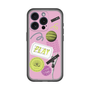 スリムプロテクションプレミアムケース［ Playful sticker - Dusty Pink ］