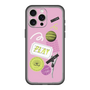 スリムプロテクションプレミアムケース［ Playful sticker - Dusty Pink ］