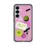スリムプロテクションプレミアムケース［ Playful sticker - Dusty Pink ］