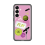スリムプロテクションプレミアムケース［ Playful sticker - Dusty Pink ］