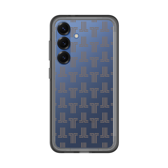 スリムプロテクションプレミアムケース［ LANVIN en Bleu - Monogram - Black ］