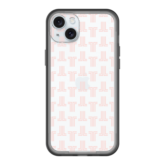 スリムプロテクションプレミアムケース［ LANVIN en Bleu - Monogram - Pink ］