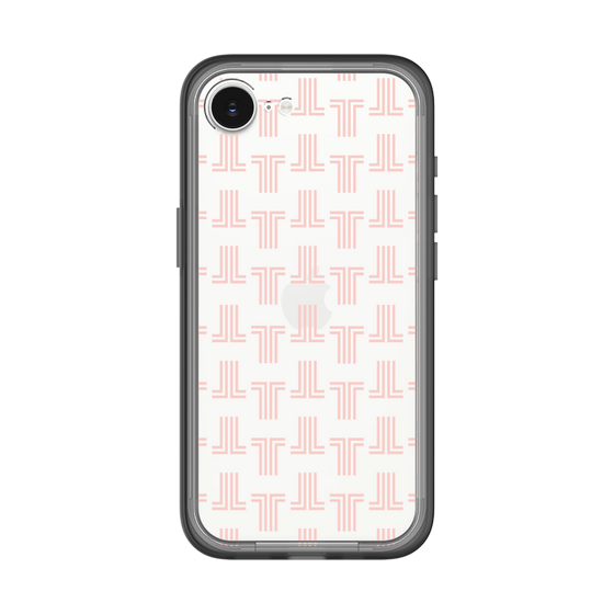 スリムプロテクションプレミアムケース［ LANVIN en Bleu - Monogram - Pink ］