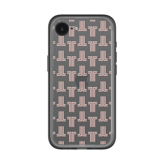 スリムプロテクションプレミアムケース［ LANVIN en Bleu - Monogram - Pink ］