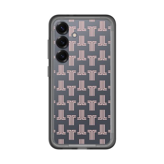 スリムプロテクションプレミアムケース［ LANVIN en Bleu - Monogram - Pink ］
