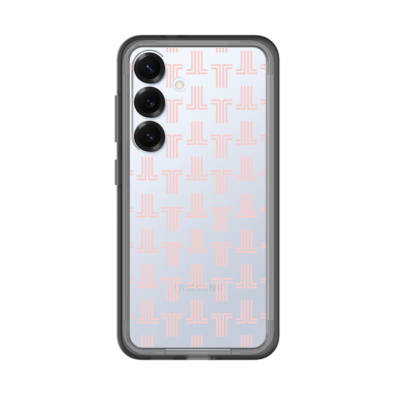 スリムプロテクションプレミアムケース［ LANVIN en Bleu - Monogram - Pink ］