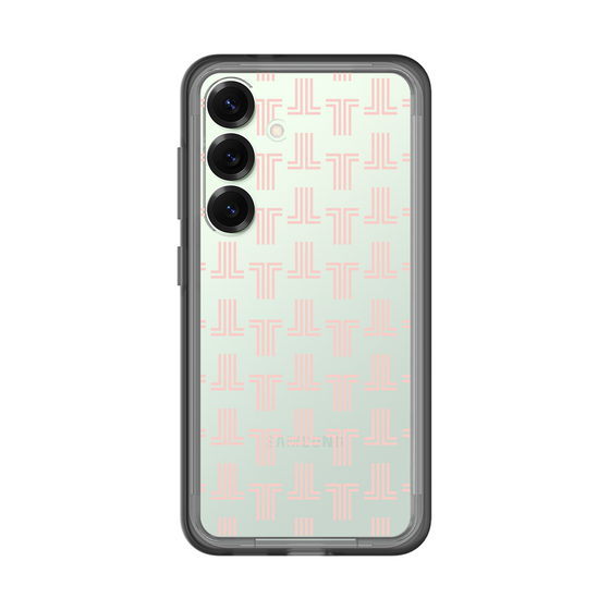 スリムプロテクションプレミアムケース［ LANVIN en Bleu - Monogram - Pink ］
