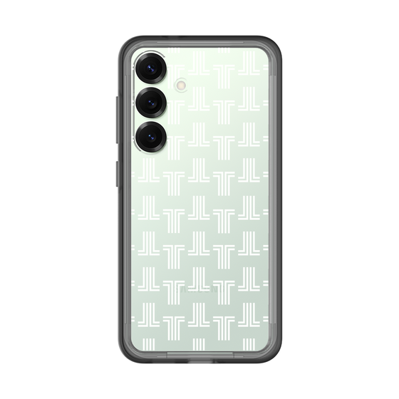 スリムプロテクションプレミアムケース［ LANVIN en Bleu - Monogram - White ］