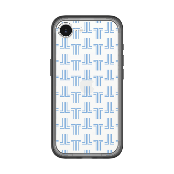 スリムプロテクションプレミアムケース［ LANVIN en Bleu - Monogram - Blue ］