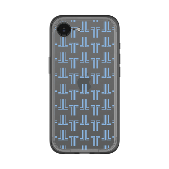 スリムプロテクションプレミアムケース［ LANVIN en Bleu - Monogram - Blue ］