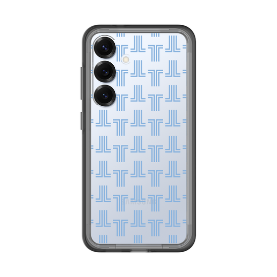 スリムプロテクションプレミアムケース［ LANVIN en Bleu - Monogram - Blue ］