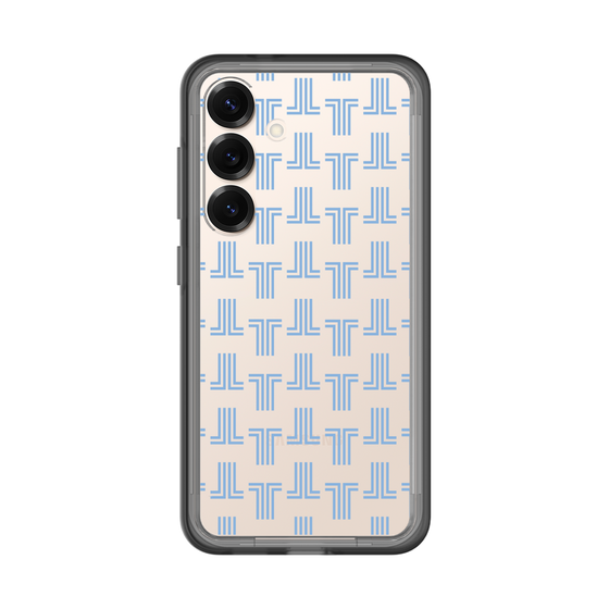 スリムプロテクションプレミアムケース［ LANVIN en Bleu - Monogram - Blue ］