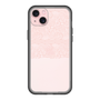 スリムプロテクションプレミアムケース［ LANVIN en Bleu - Lace - Pink ］