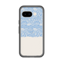 スリムプロテクションプレミアムケース［ LANVIN en Bleu - Lace - Blue ］