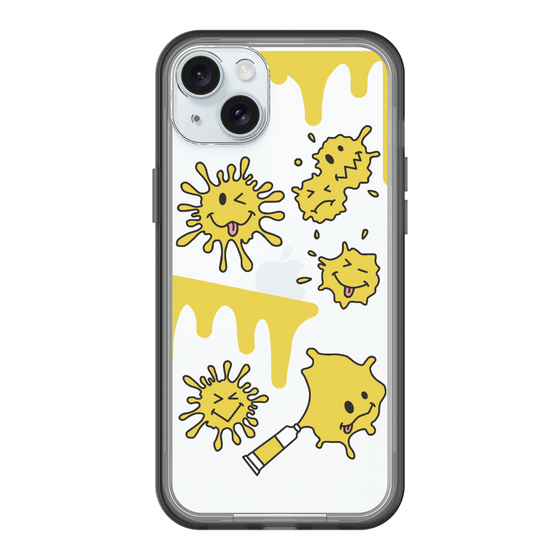 スリムプロテクションプレミアムケース［ PAINTING SMILE Yellow ］