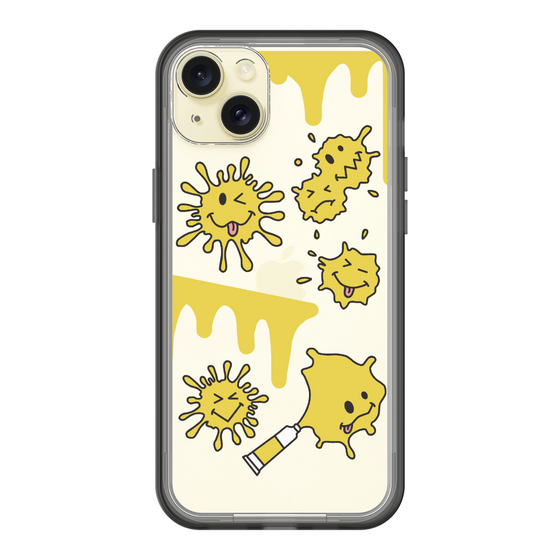 スリムプロテクションプレミアムケース［ PAINTING SMILE Yellow ］
