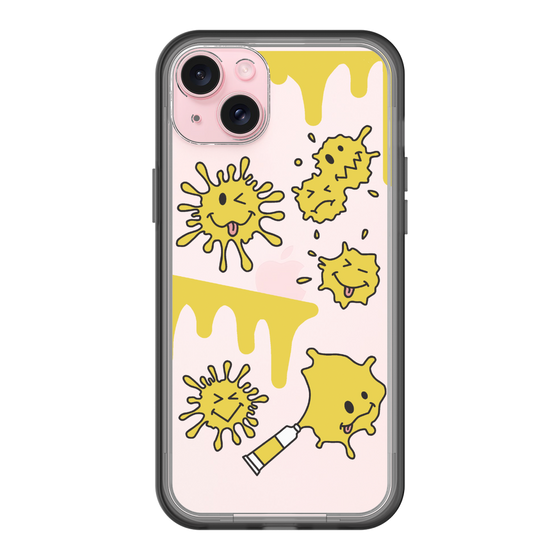 スリムプロテクションプレミアムケース［ PAINTING SMILE Yellow ］