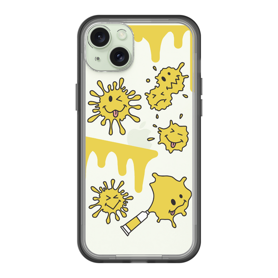 スリムプロテクションプレミアムケース［ PAINTING SMILE Yellow ］