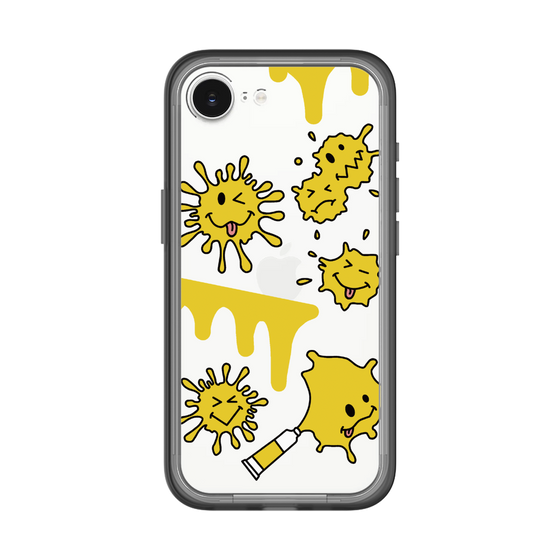 スリムプロテクションプレミアムケース［ PAINTING SMILE Yellow ］