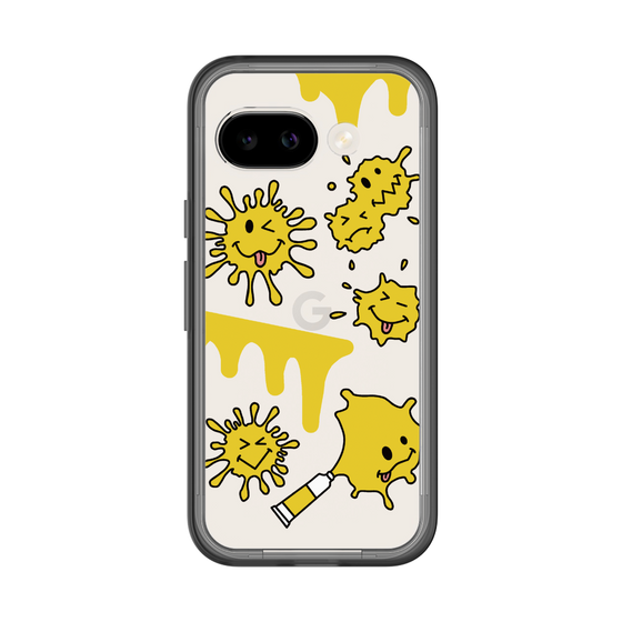 スリムプロテクションプレミアムケース［ PAINTING SMILE Yellow ］
