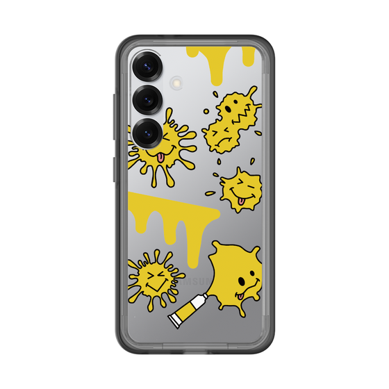 スリムプロテクションプレミアムケース［ PAINTING SMILE Yellow ］