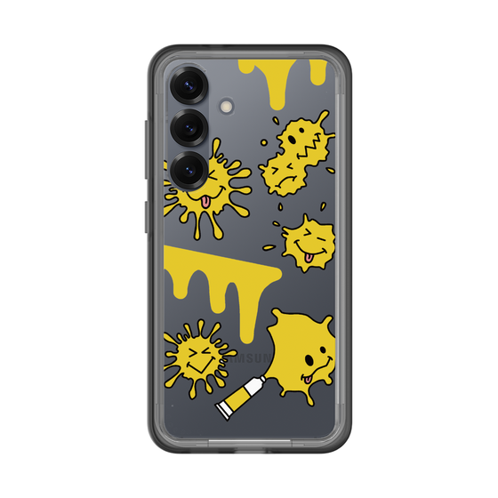 スリムプロテクションプレミアムケース［ PAINTING SMILE Yellow ］