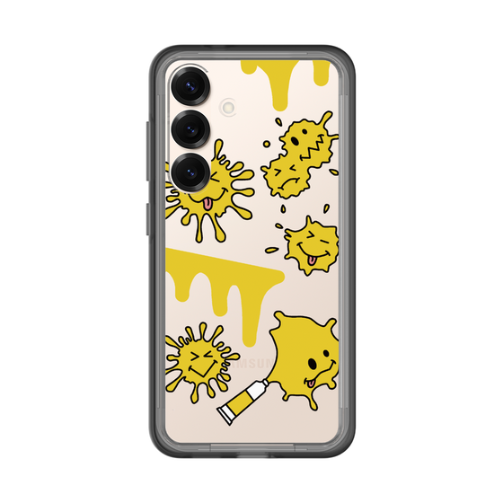 スリムプロテクションプレミアムケース［ PAINTING SMILE Yellow ］