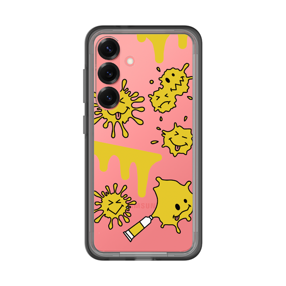 スリムプロテクションプレミアムケース［ PAINTING SMILE Yellow ］