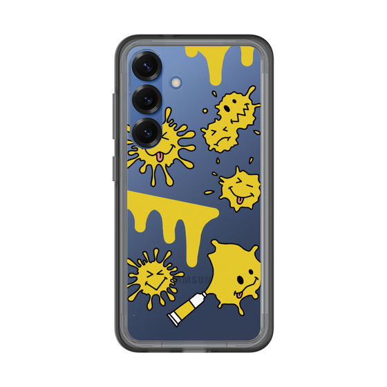 スリムプロテクションプレミアムケース［ PAINTING SMILE Yellow ］