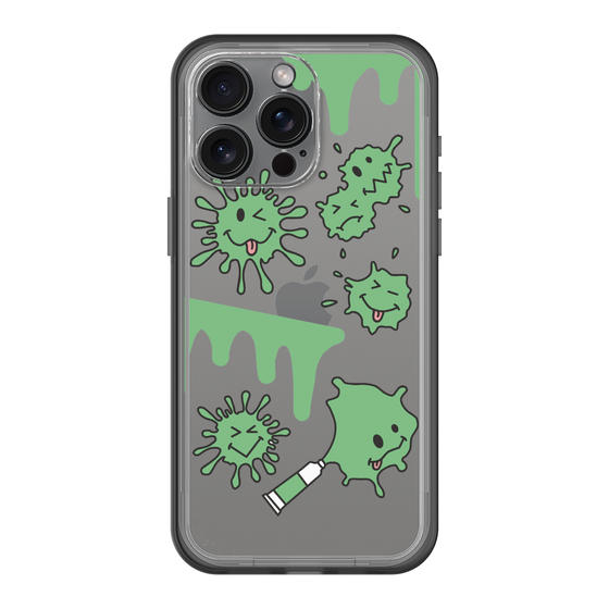 スリムプロテクションプレミアムケース［ PAINTING SMILE Green ］