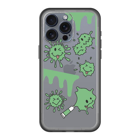 スリムプロテクションプレミアムケース［ PAINTING SMILE Green ］