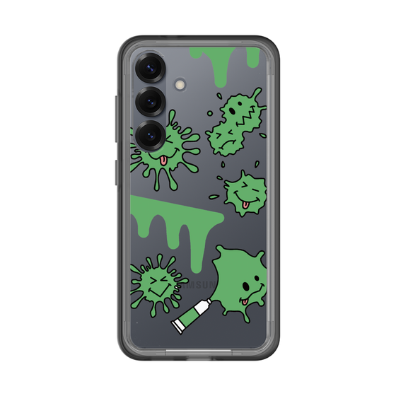 スリムプロテクションプレミアムケース［ PAINTING SMILE Green ］