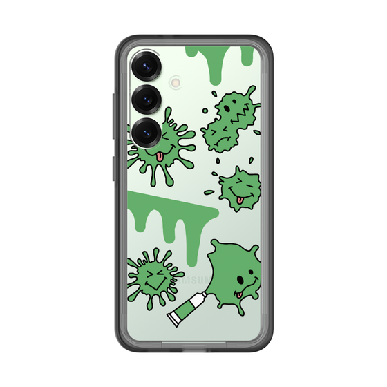 スリムプロテクションプレミアムケース［ PAINTING SMILE Green ］