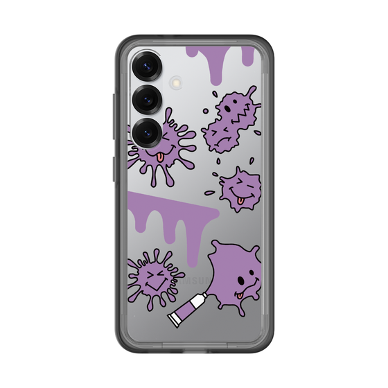 スリムプロテクションプレミアムケース［ PAINTING SMILE Purple ］