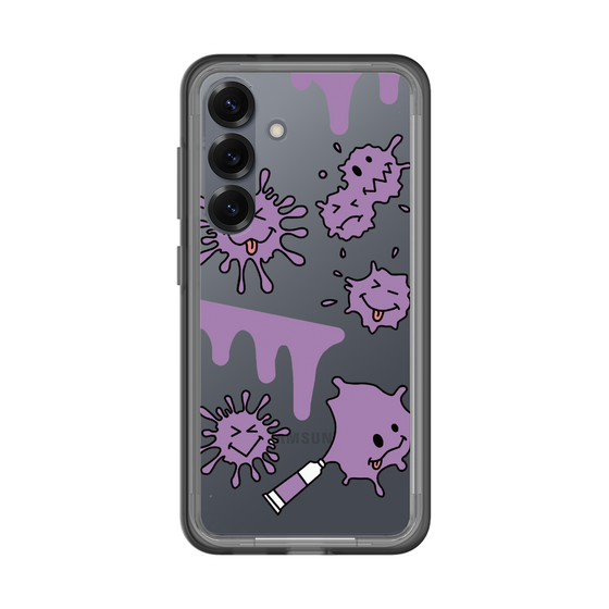 スリムプロテクションプレミアムケース［ PAINTING SMILE Purple ］