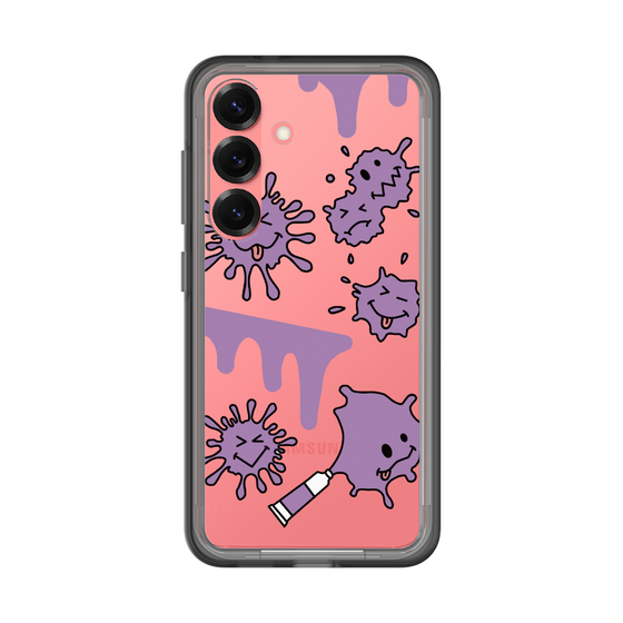 スリムプロテクションプレミアムケース［ PAINTING SMILE Purple ］