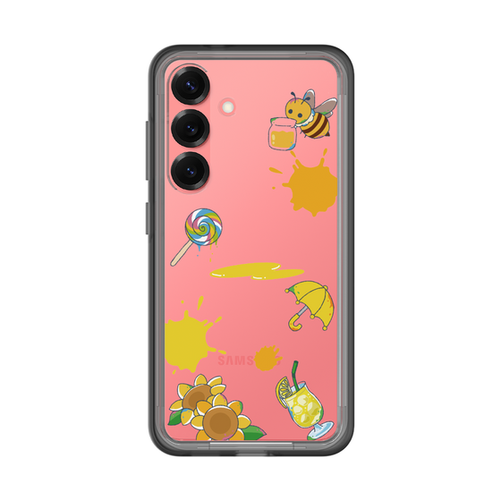 スリムプロテクションプレミアムケース［ DRAWING PAPER Yellow ］