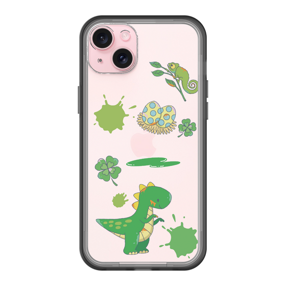 スリムプロテクションプレミアムケース［ DRAWING PAPER Green ］