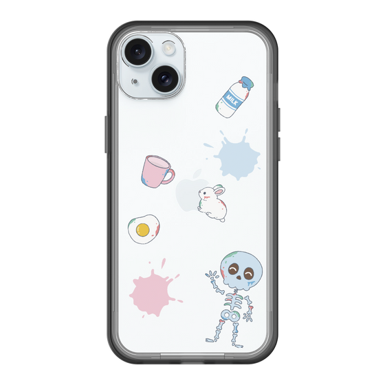 スリムプロテクションプレミアムケース［ DRAWING PAPER White ］