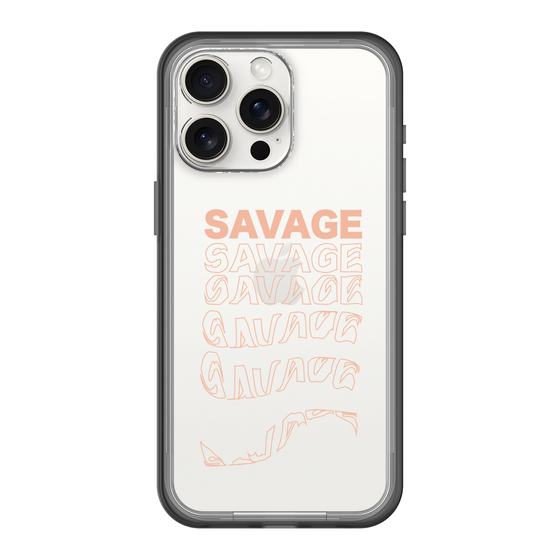 スリムプロテクションプレミアムケース［ SAVAGE Orange ］