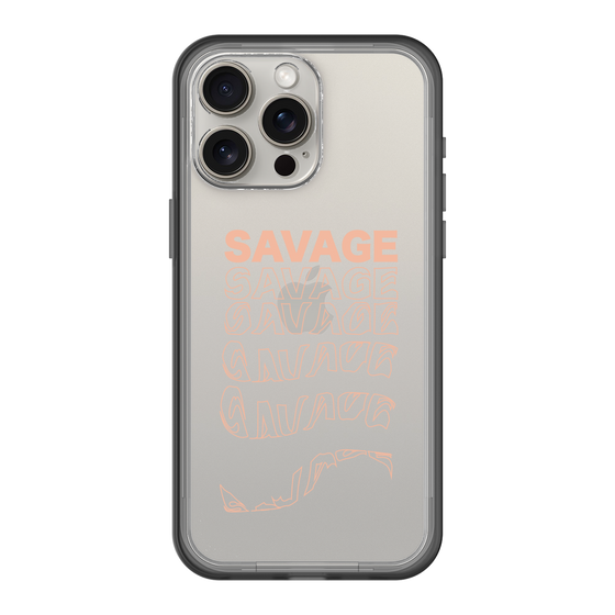 スリムプロテクションプレミアムケース［ SAVAGE Orange ］