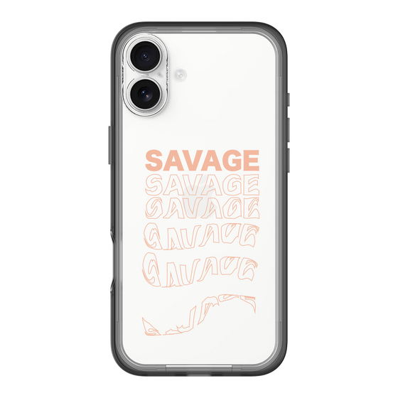 スリムプロテクションプレミアムケース［ SAVAGE Orange ］