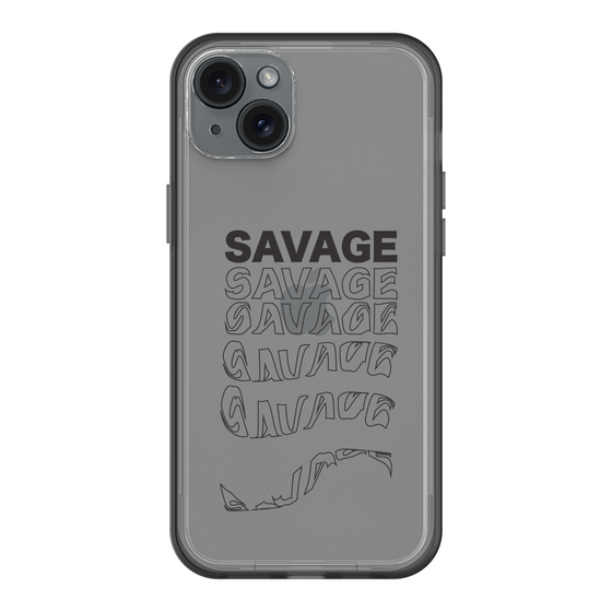 スリムプロテクションプレミアムケース［ SAVAGE Black ］