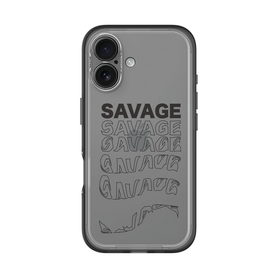 スリムプロテクションプレミアムケース［ SAVAGE Black ］