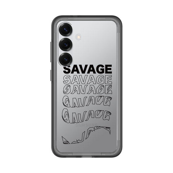 スリムプロテクションプレミアムケース［ SAVAGE Black ］